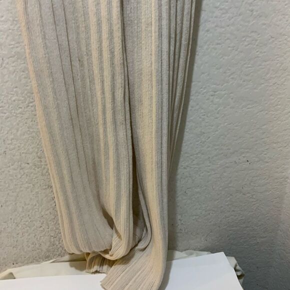 Zara Ribbed High Waisted Pants size small - Picture 6 of 9